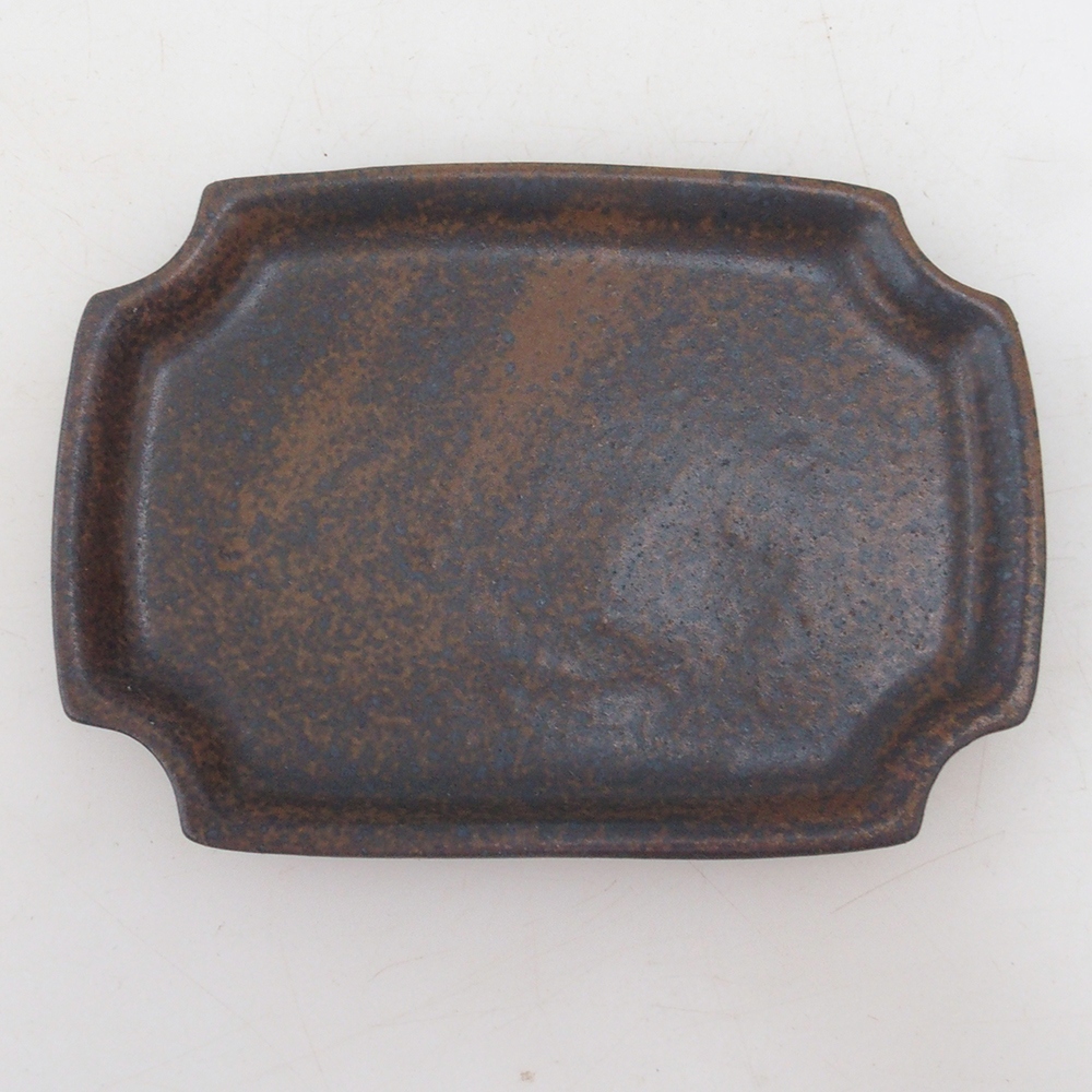 Ciotola in ceramica H01 - 11,5 x 8 x 0,5 cm - marrone