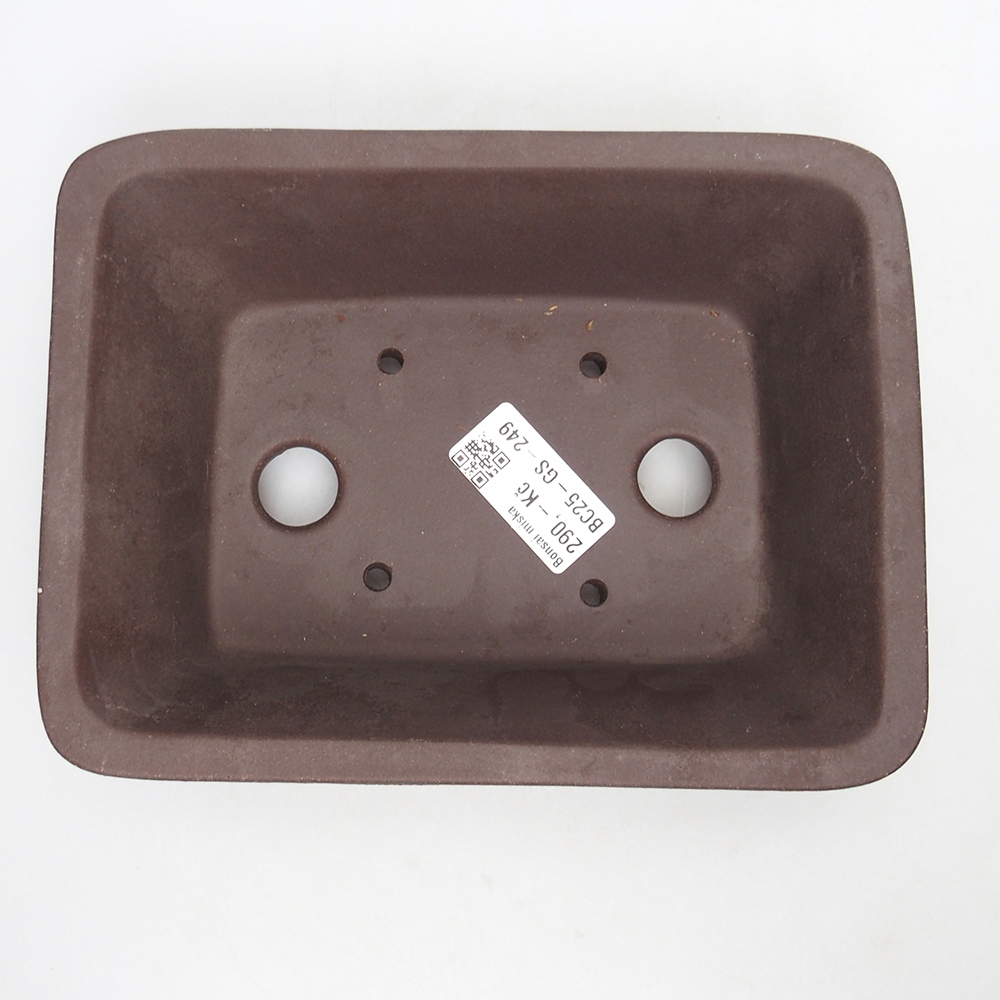 Ciotola 19 x 14 x 6 cm marrone