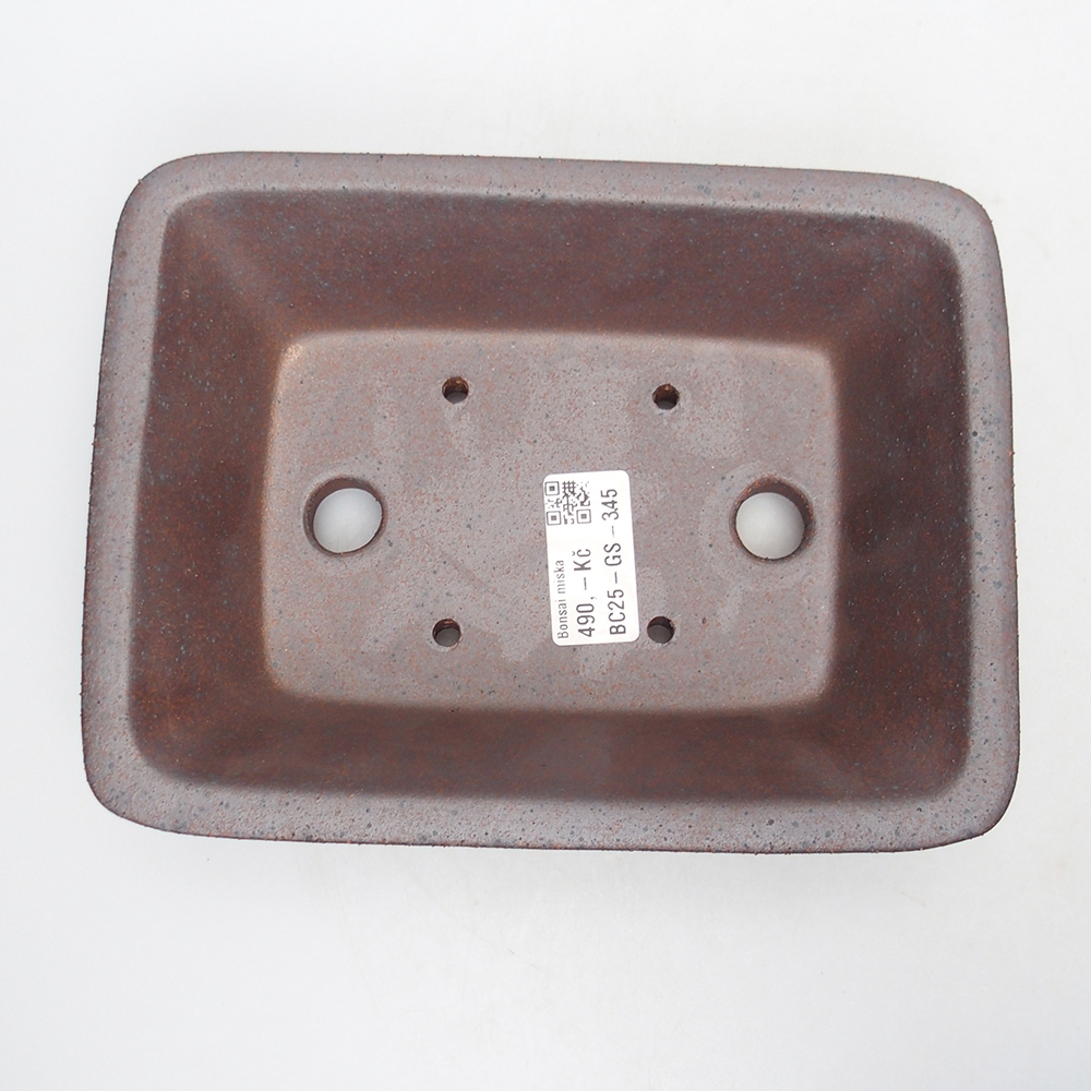 Ciotola 19 x 15 x 6 cm marrone