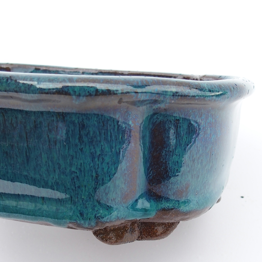 Ciotola 16 x 13 x 5,5 cm blu-verde