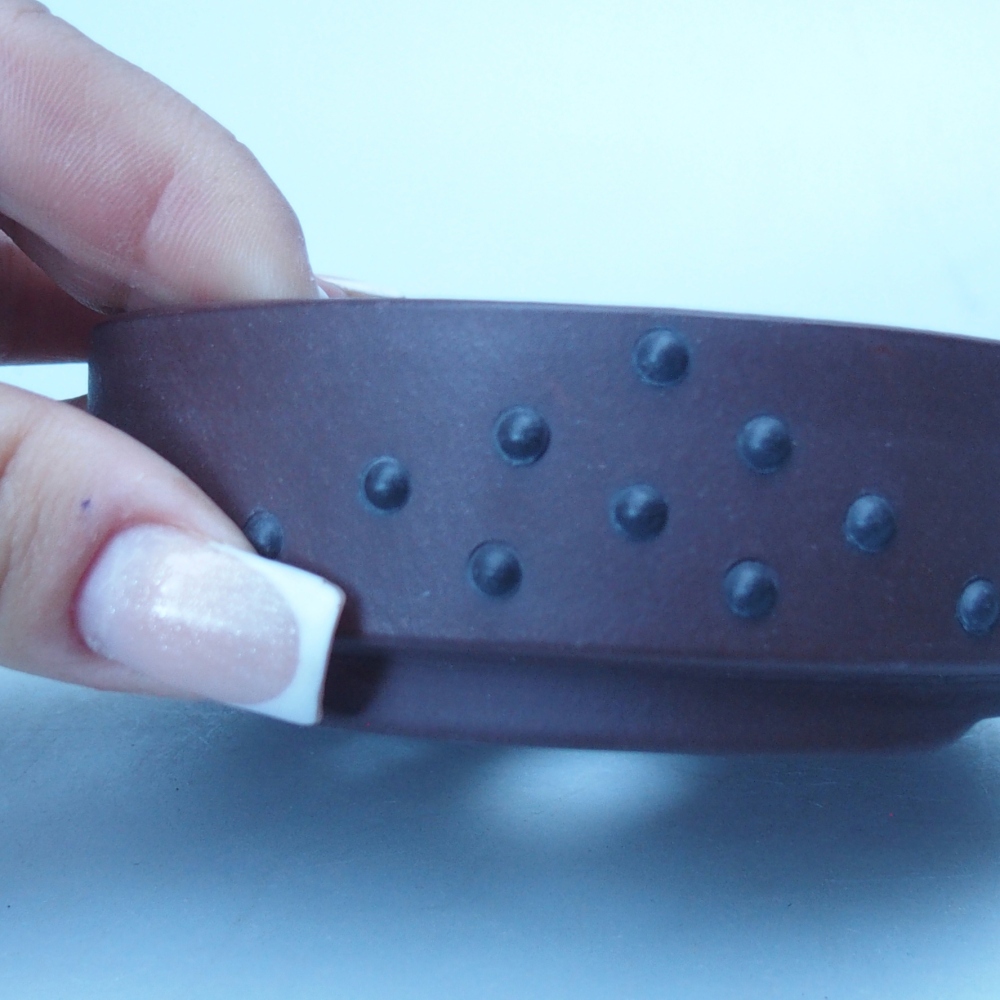 Ciotola 10 x 10 x 3 cm marrone