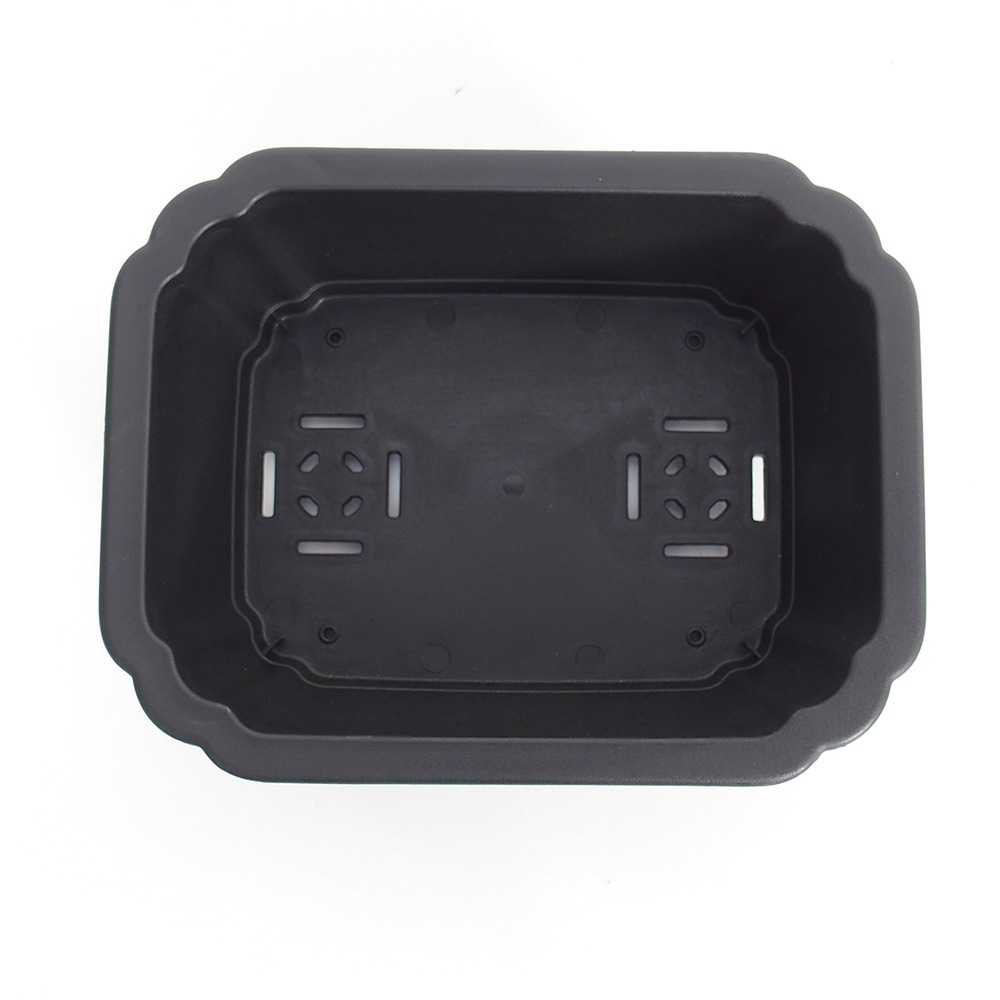 Ciotola in plastica MP-17 - 24 x 18,5 x 8,5 cm nero