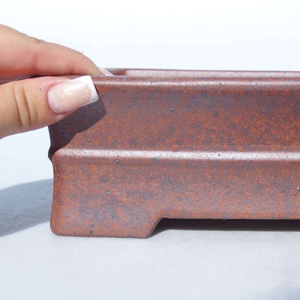 Ciotola 21 x 16 x 7 cm marrone