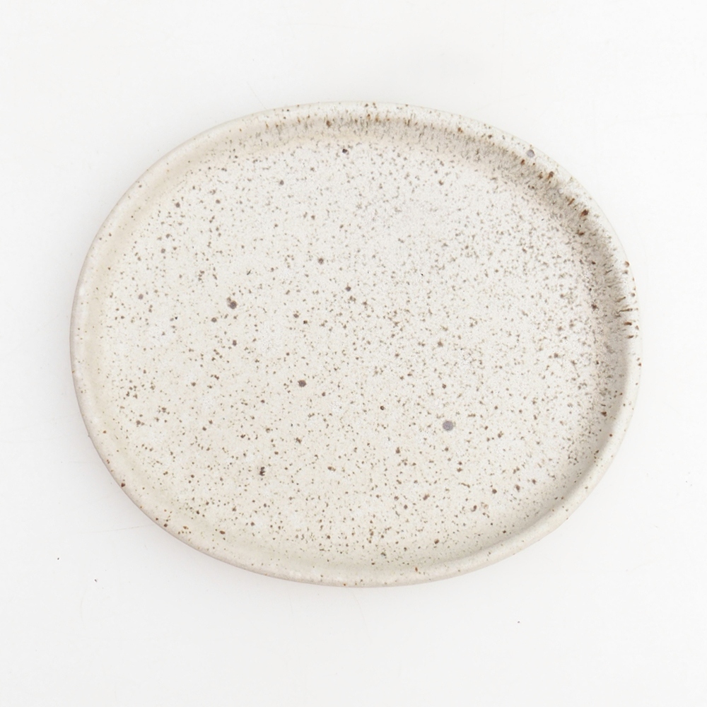 Piattino in ceramica H11 - 11,5 x 9,5 x 1 cm