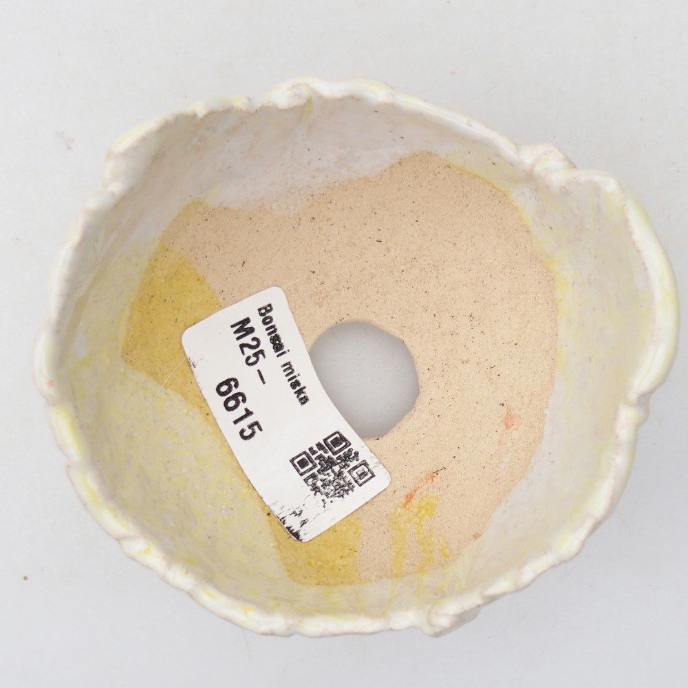 Conchiglia in ceramica 8 x 8 x 5 cm, colore verde