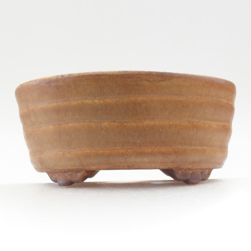 Ciotola bonsai in ceramica 10 x 9 x 5 cm, arancione