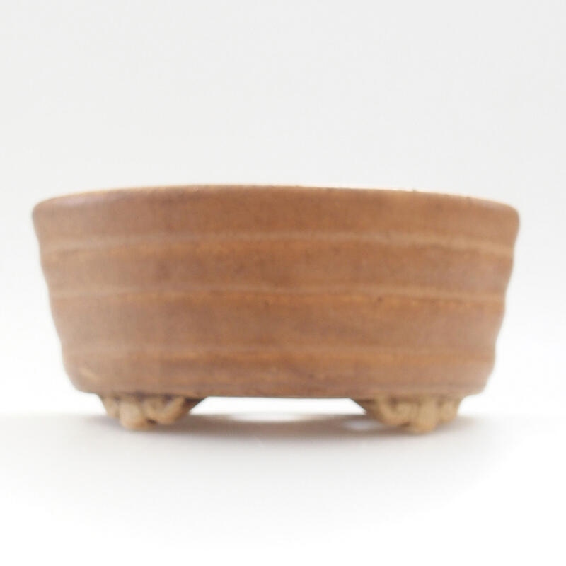 Ciotola bonsai in ceramica 10 x 9 x 5 cm, arancione