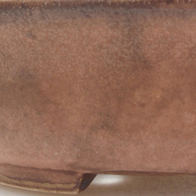 Ciotola bonsai in ceramica 12,5 x 12 x 3,5 cm, rosa