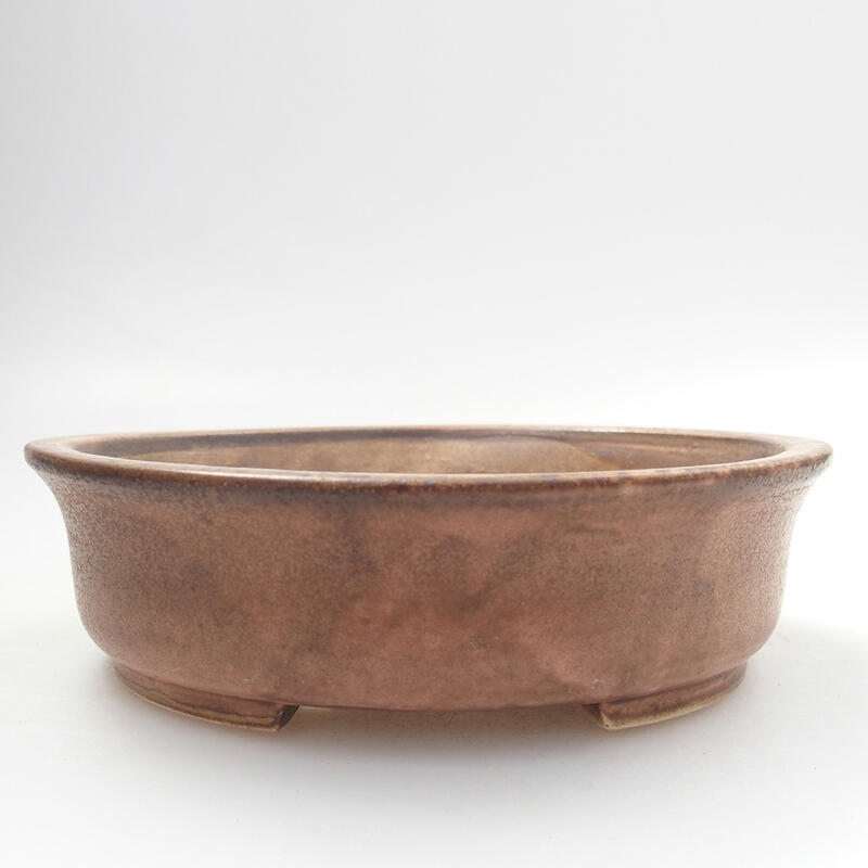 Ciotola bonsai in ceramica 12,5 x 12 x 3,5 cm, rosa