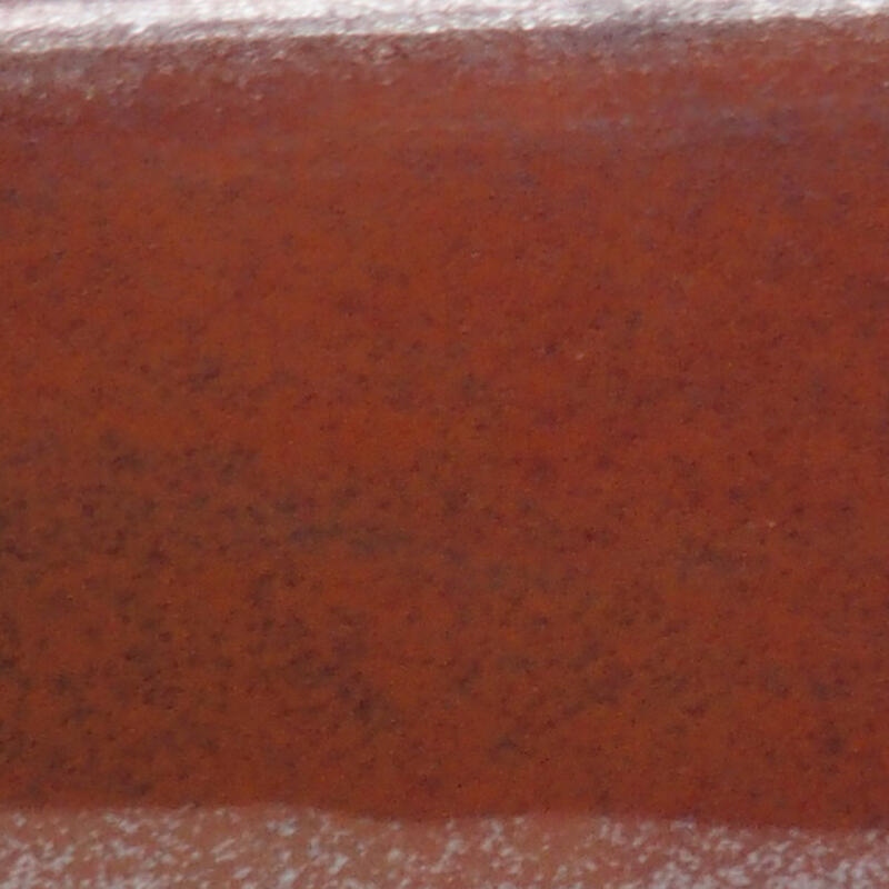 Ciotola per bonsai in ceramica 12 x 10 x 4 cm, marrone