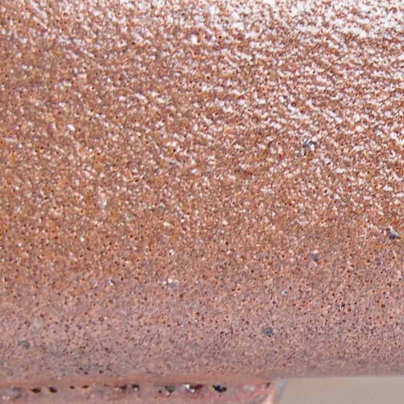 Ciotola per bonsai in ceramica 12 x 9 x 3,5 cm, marrone