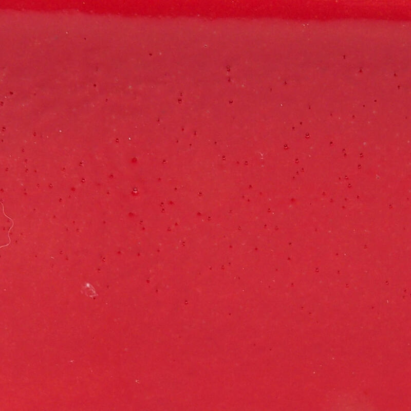 Ciotola per bonsai in ceramica 13,5 x 11 x 4,5 cm, colore rosso