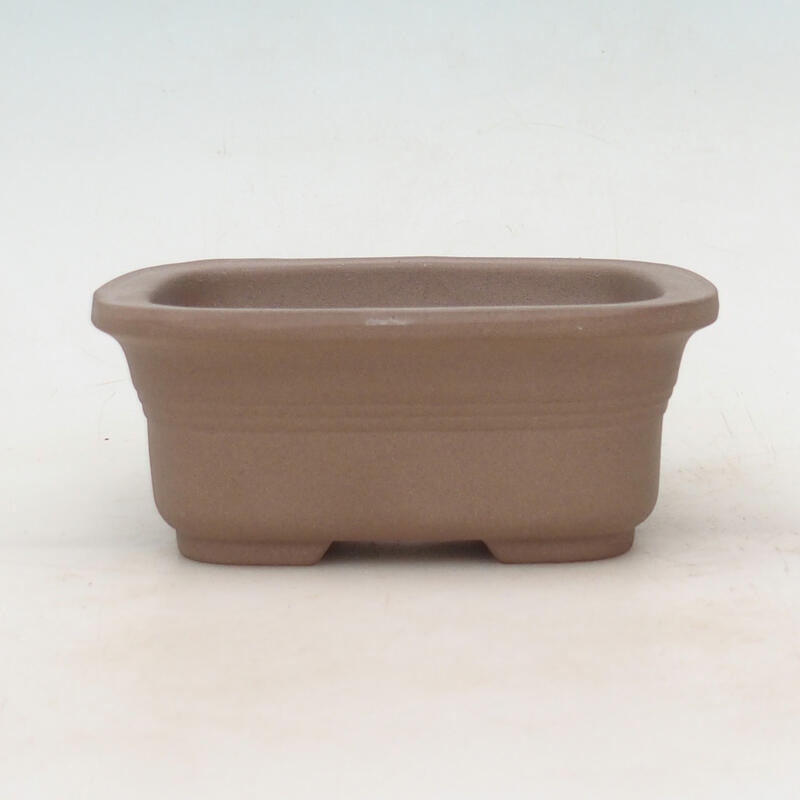 Ciotola per bonsai in ceramica 13,5 x 11 x 5,5 cm, colore nero