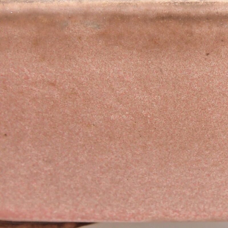 Ciotola bonsai in ceramica 13 x 11 x 5 cm, rosa