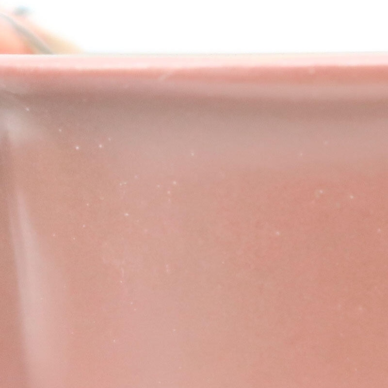 Ciotola bonsai in ceramica 13 x 11 x 6 cm, colore metallo