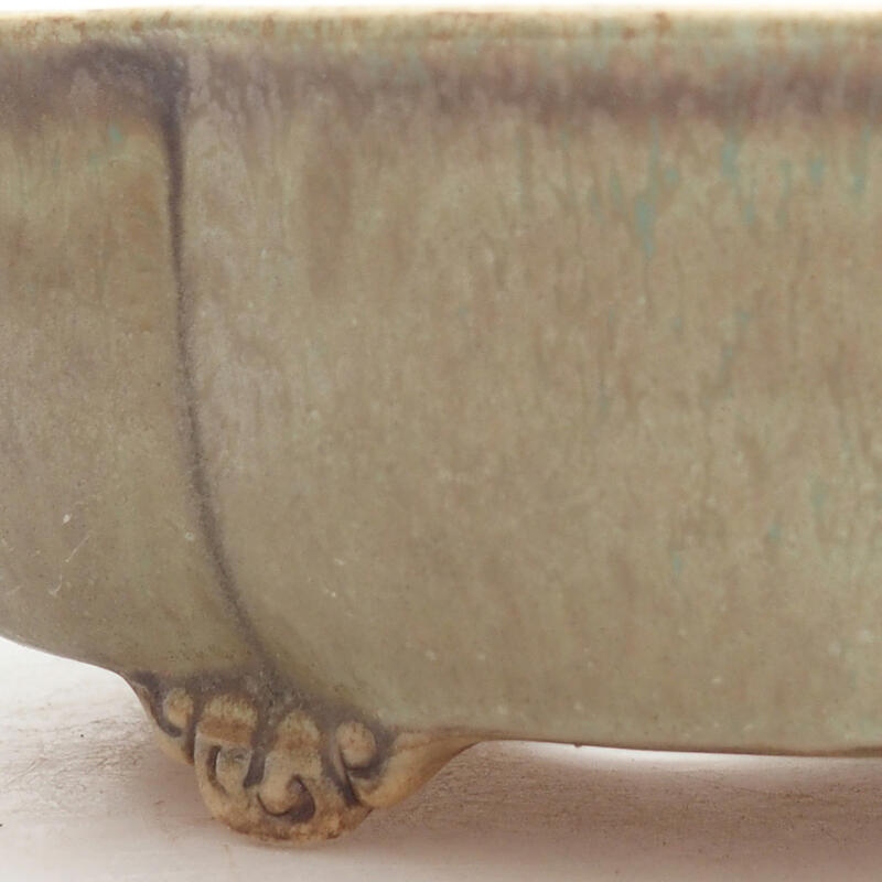 Ciotola bonsai in ceramica 14 x 13 x 5 cm, verde