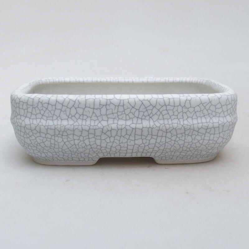 Ciotola bonsai in ceramica 15 x 10,5 x 4,5 cm, colore raku