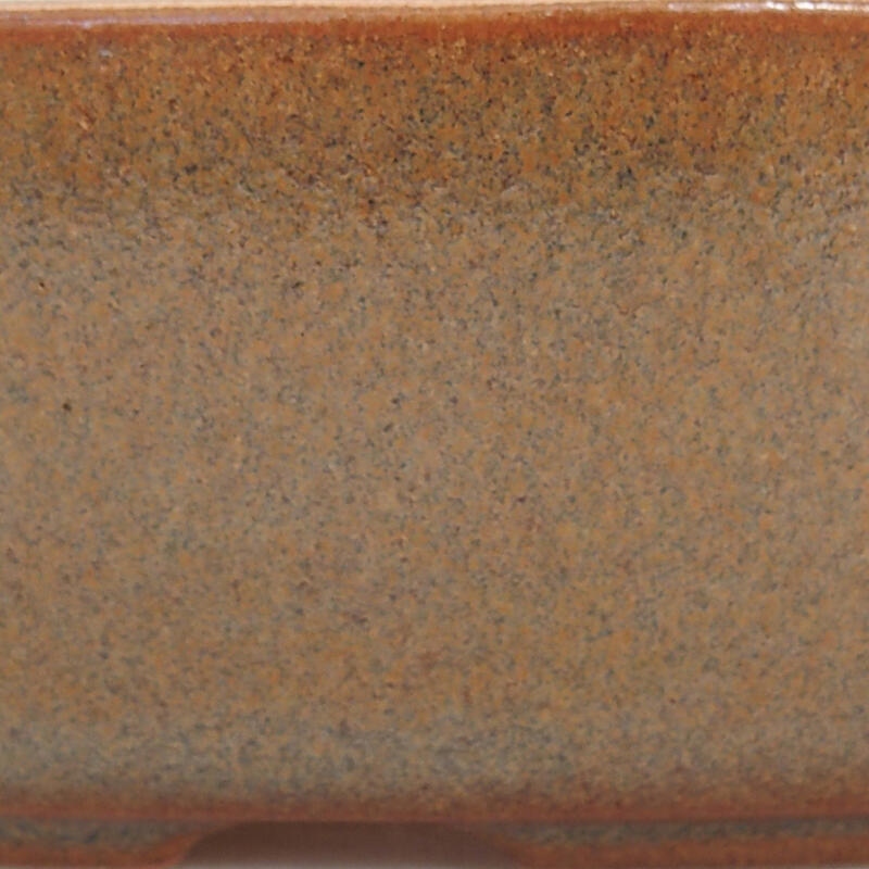 Ciotola per bonsai in ceramica 15 x 10 x 4,5 cm, marrone