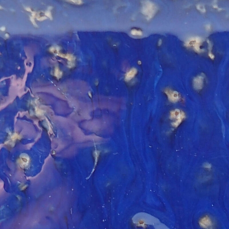 Ciotola per bonsai in ceramica 15 x 12,5 x 6,5 cm, colore blu