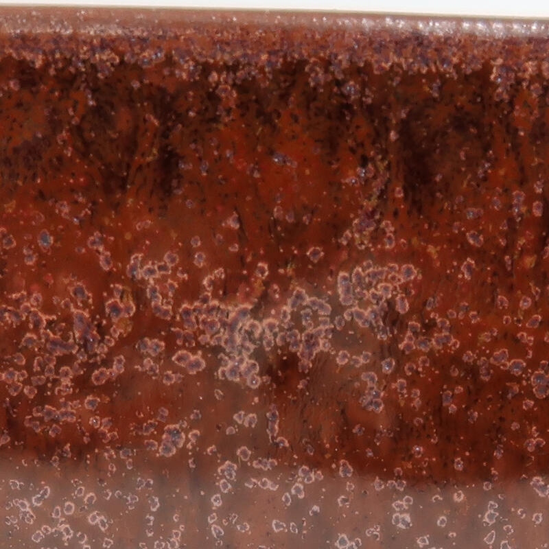 Ciotola per bonsai in ceramica 15 x 12 x 4,5 cm, marrone