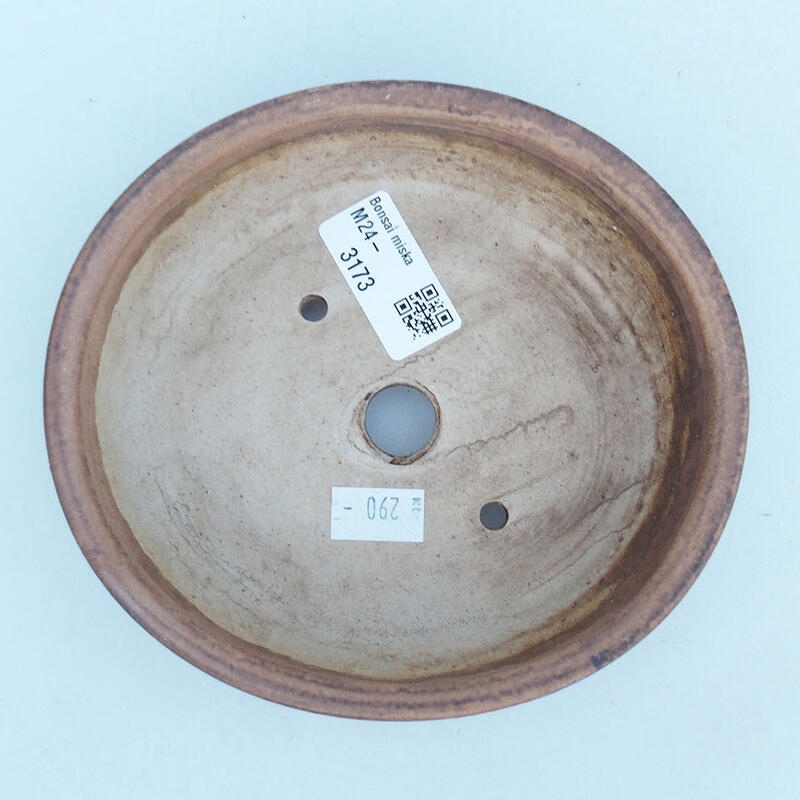 Ciotola bonsai in ceramica 15 x 14 x 4 cm, rosa