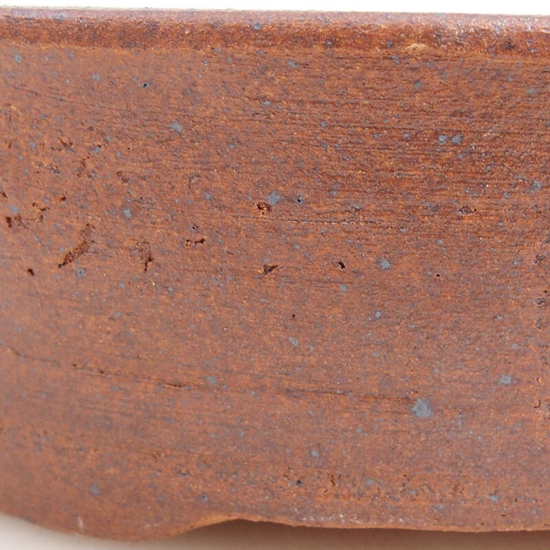 Ciotola per bonsai in ceramica 16,5 x 13,5 x 5 cm, marrone