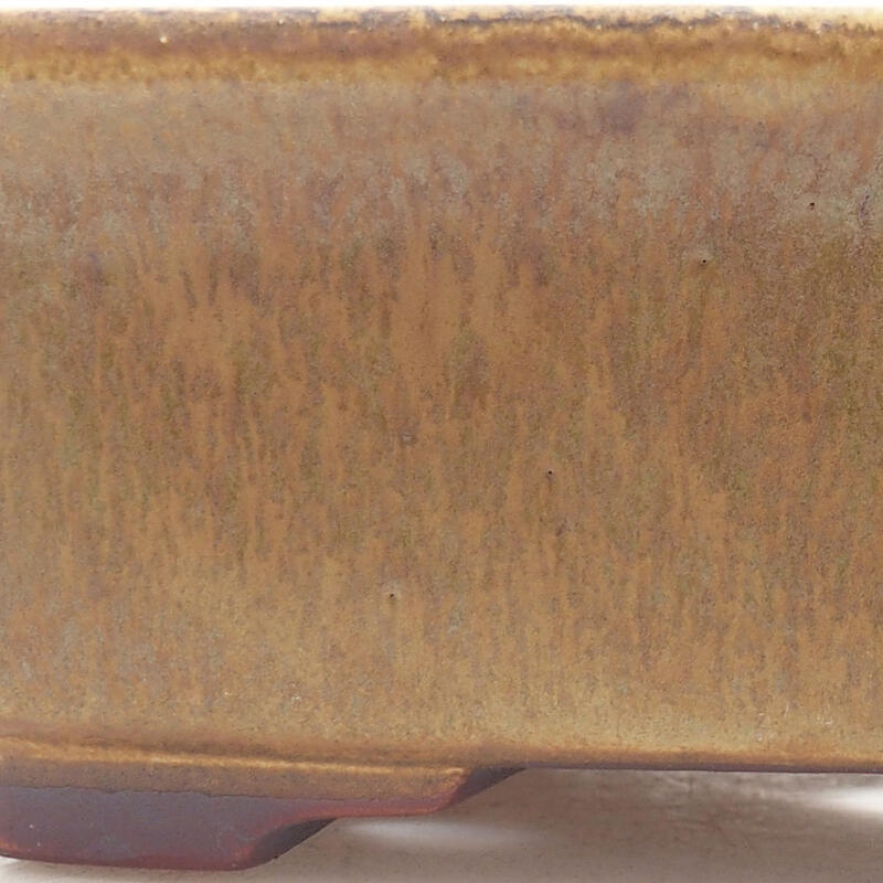 Ciotola bonsai in ceramica 17,5 x 14,5 x 5,5 cm, verde