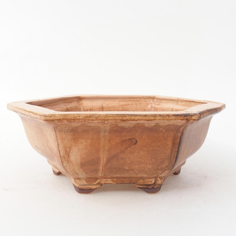 Ciotola bonsai in ceramica 17 x 15 x 6 cm, rosa