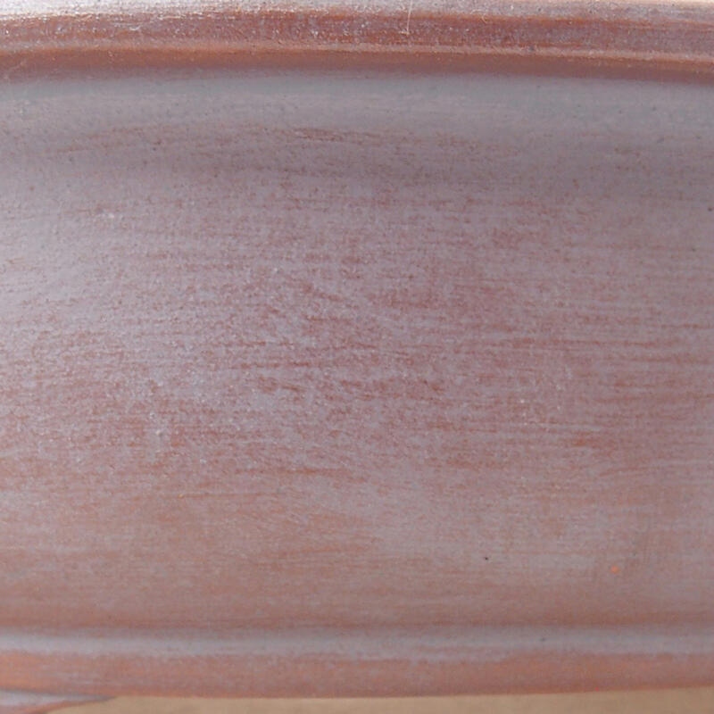 Ciotola bonsai in ceramica 18 x 15 x 6 cm, colore metallo