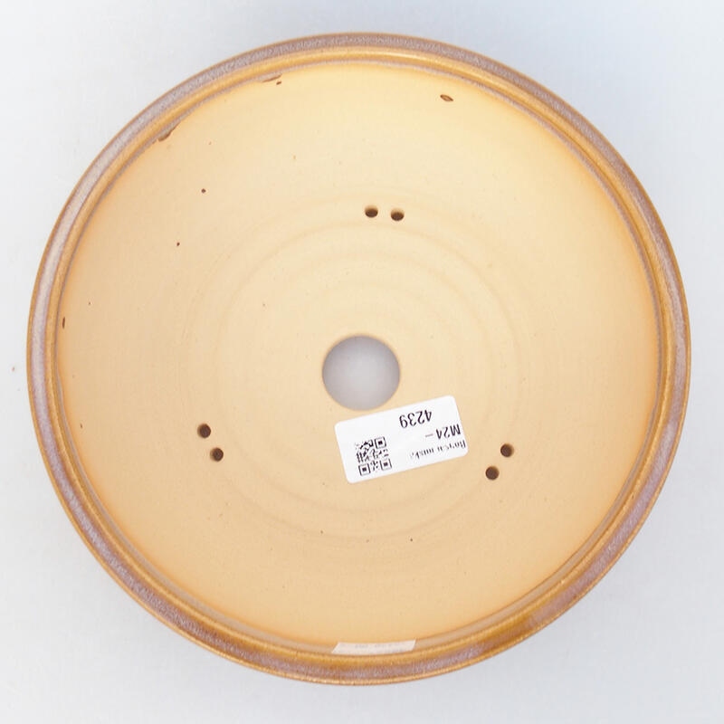 Ciotola bonsai in ceramica 19 x 19 x 5,5 cm, rosa