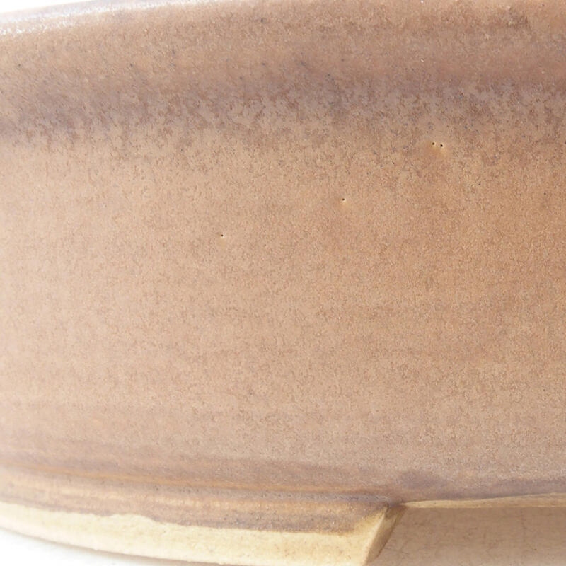 Ciotola bonsai in ceramica 21 x 19 x 5 cm, rosa