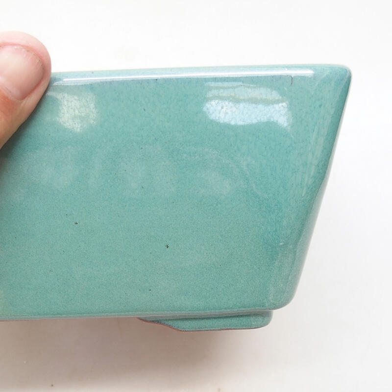 Ciotola bonsai in ceramica 22 x 22 x 9 cm, verde