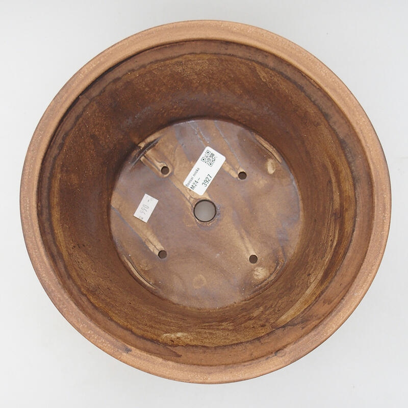 Ciotola bonsai in ceramica 24 x 24 x 11 cm, rosa