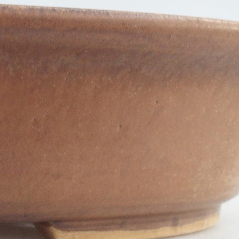 Ciotola bonsai in ceramica 28,5 x 25 x 6 cm, rosa