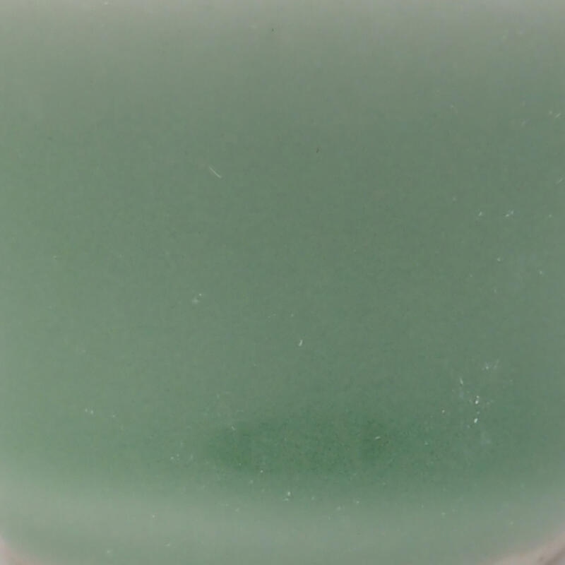 Ciotola bonsai in ceramica 3,5 x 3,5 x 2,5 cm, verde