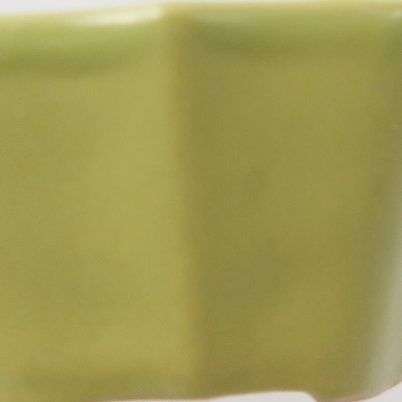 Ciotola per bonsai in ceramica 5 x 3 x 2,5 cm, verde