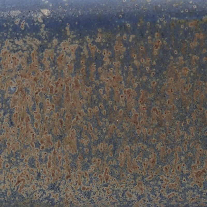 Ciotola bonsai in ceramica 7 x 7 x 3 cm, colore blu