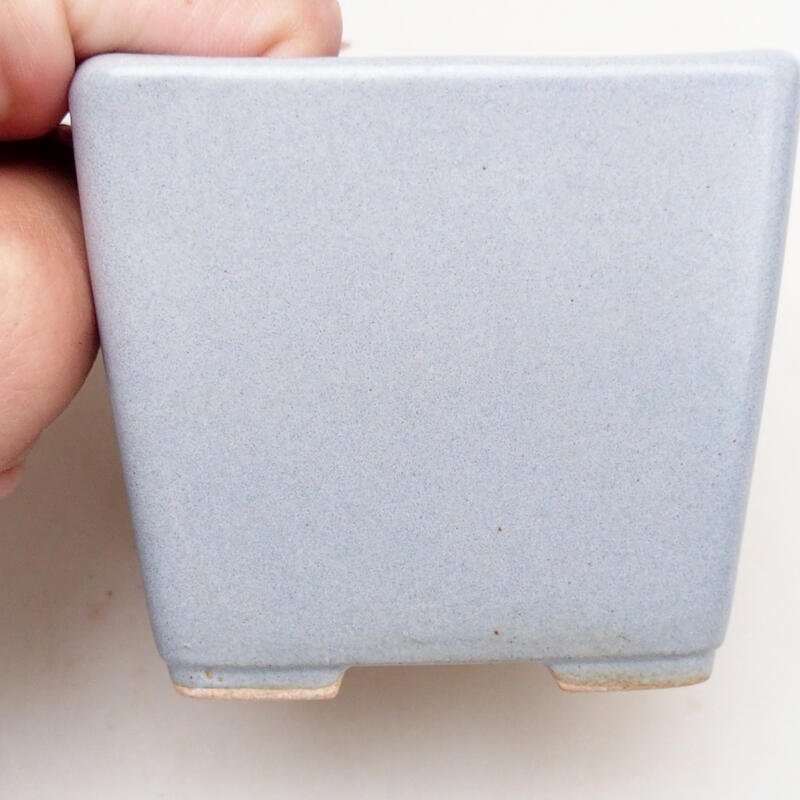 Ciotola bonsai in ceramica 7 x 7 x 7 cm, grigio