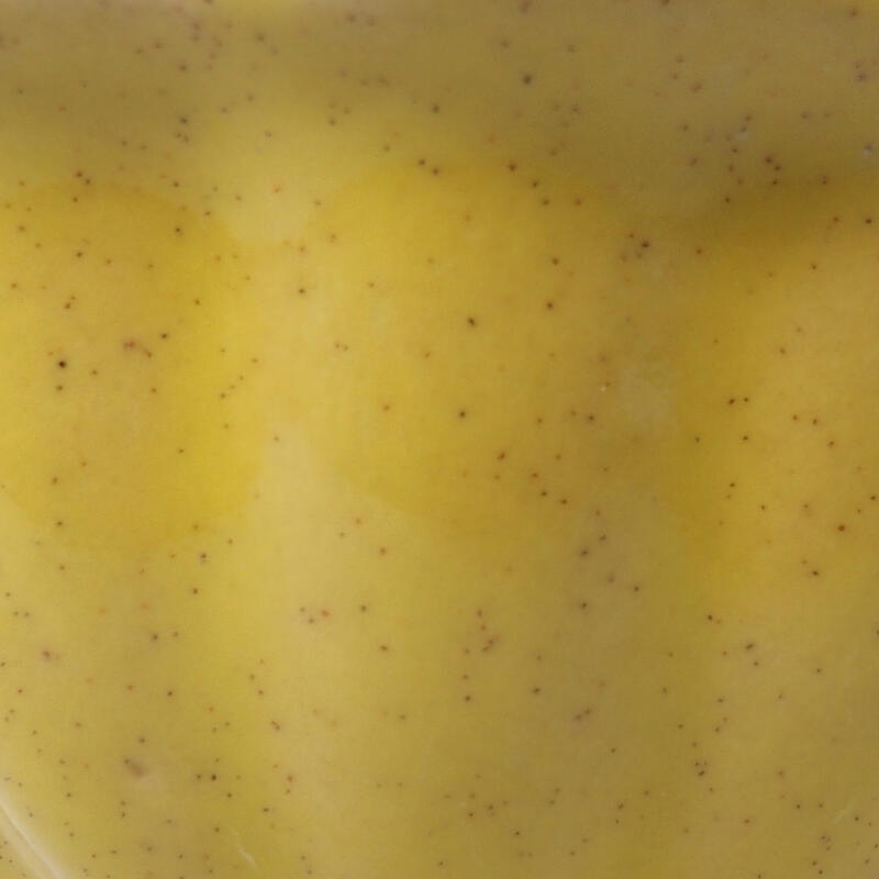 Ciotola bonsai in ceramica 8,5 x 8,5 x 4,5 cm, giallo