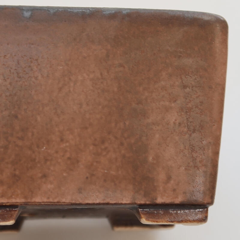 Ciotola bonsai in ceramica 8,5 x 8,5 x 5,5 cm, rosa