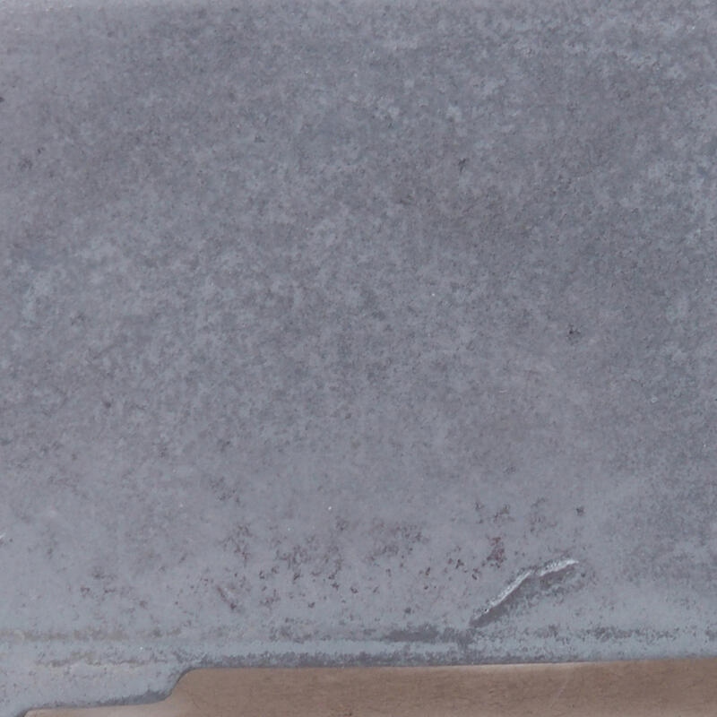 Ciotola bonsai in ceramica 8,5 x 8,5 x 5 cm, grigio