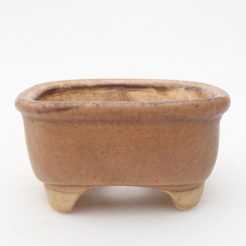 Ciotola bonsai in ceramica 8 x 7,5 x 4 cm, rosa