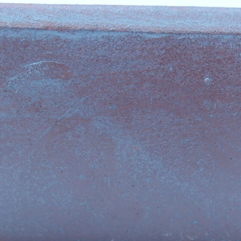 Ciotola bonsai in ceramica 8 x 7 x 3 cm, colore metallo