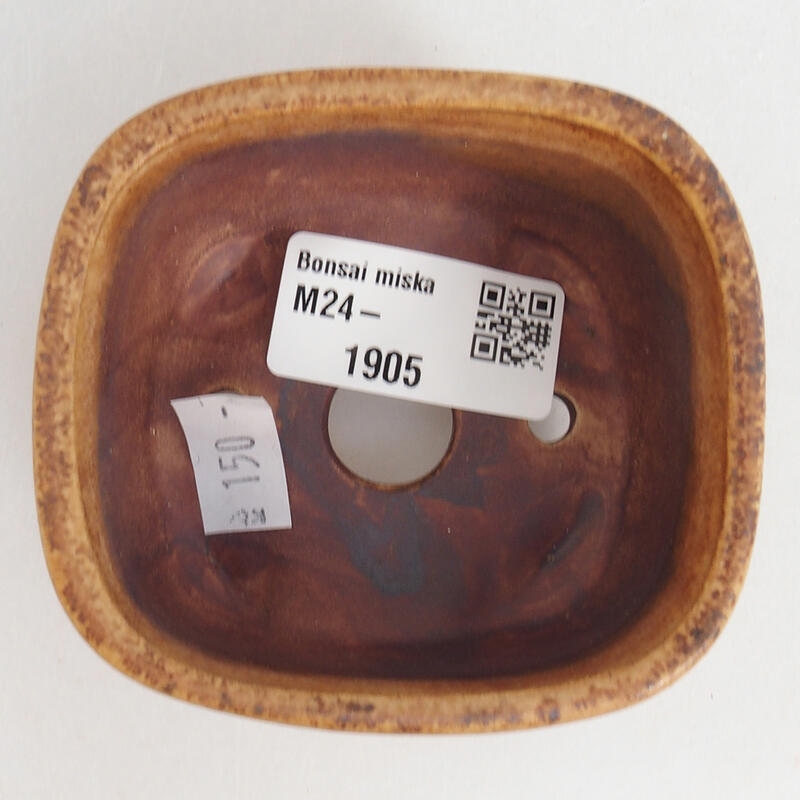 Ciotola bonsai in ceramica 8 x 7 x 4,5 cm, rosa