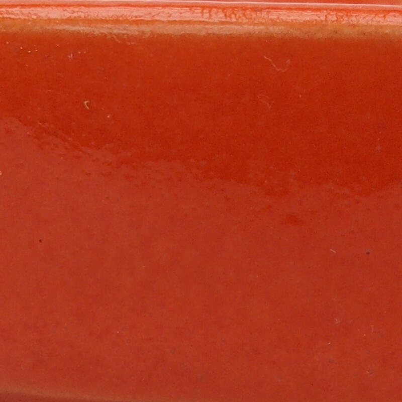 Ciotola bonsai in ceramica 9,5 x 8,5 x 3 cm, arancione
