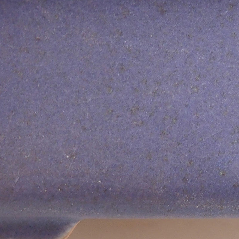 Ciotola per bonsai in ceramica 9 x 6 x 3 cm, colore viola