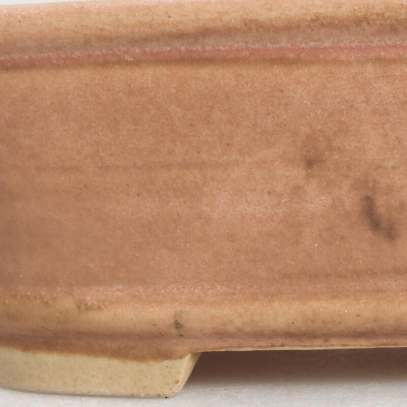 Ciotola bonsai in ceramica 9 x 8 x 3,5 cm, rosa