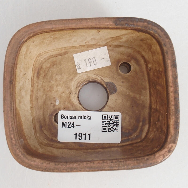 Ciotola bonsai in ceramica 9 x 8 x 3,5 cm, rosa