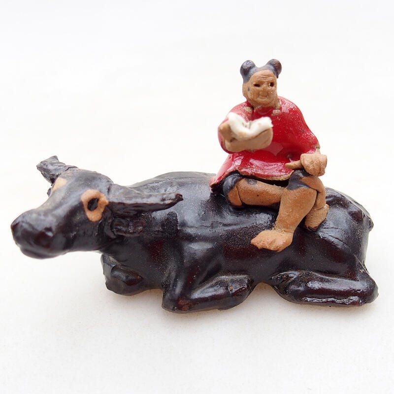 Statuetta in ceramica - Mucca D1-1