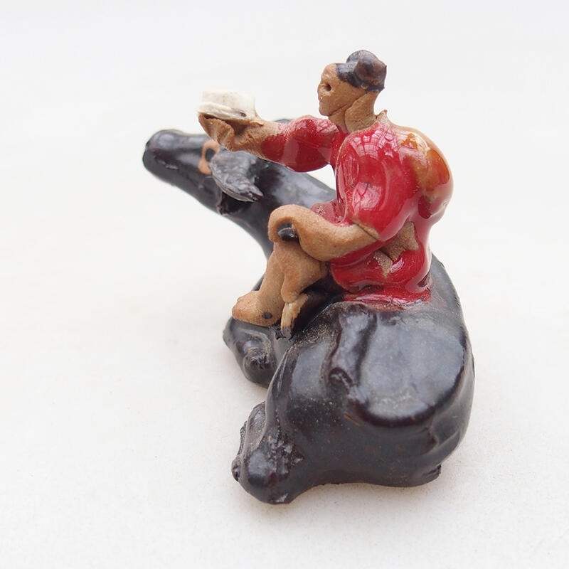 Statuetta in ceramica - Mucca D1-1